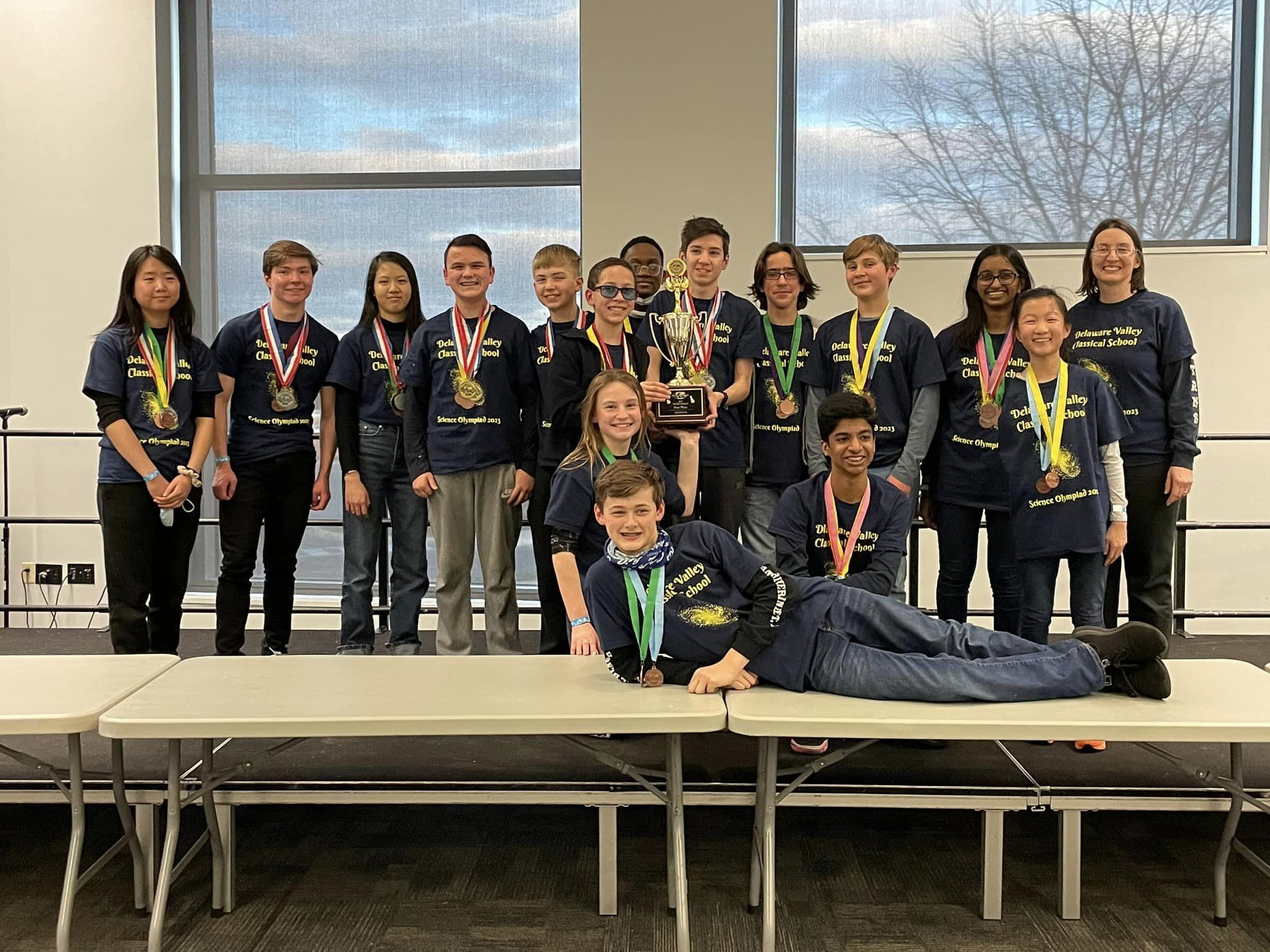 DVCS Ranks First In State At Delaware Science Olympiad